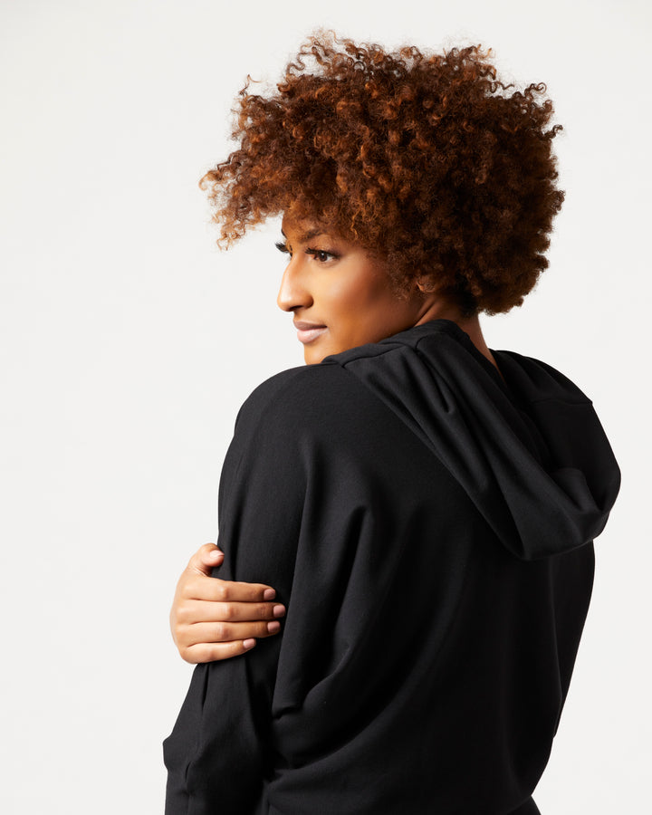 Berry Cowl Sweater Dress/Top