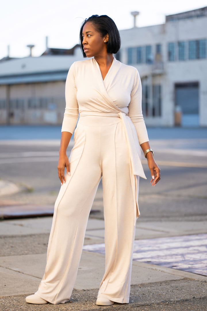 London Jumpsuit w/ Crease